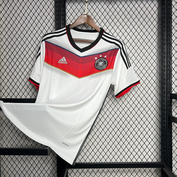 Camiseta Seleção Alemanha 2014 - Home - Retro