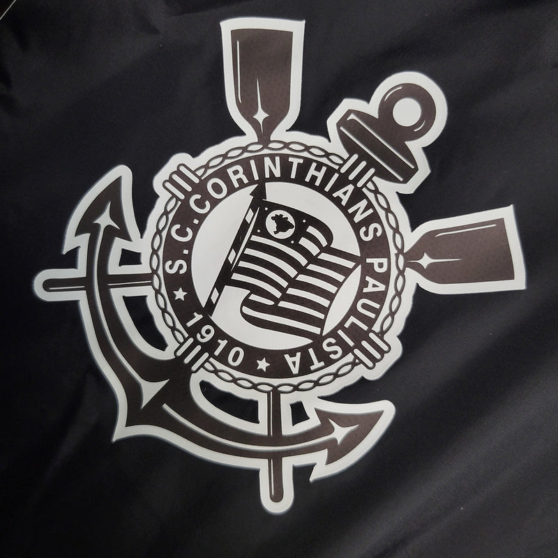 Puffer Chaqueta Corinthians- Preto