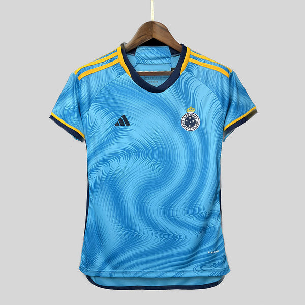 Jersey Feminina Cruzeiro Third 23/24 Adidas - Azul