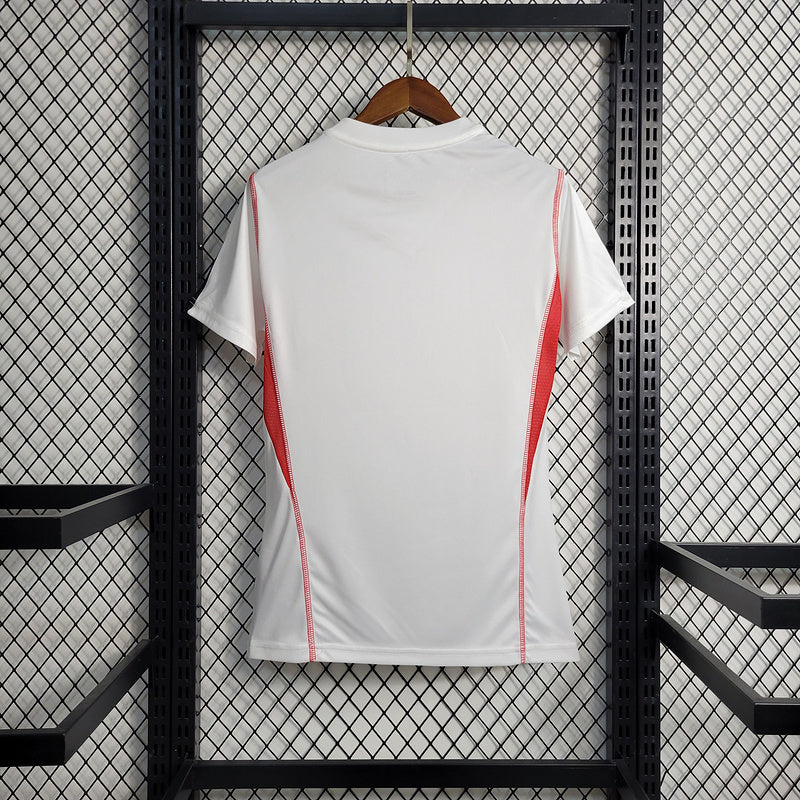 Camiseta 23∕24 Flamengo Treino - Mujer - Branco