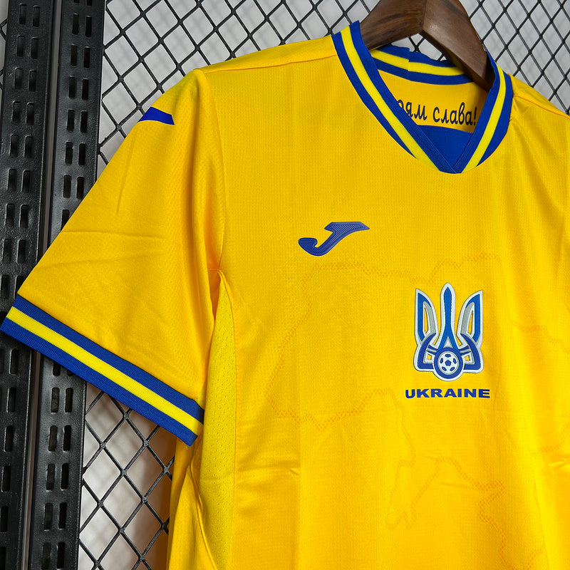 Camiseta Seleção da Ucrania l - 24/25