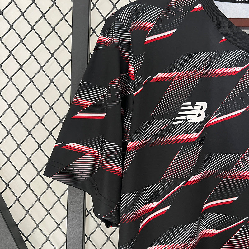 Jersey do São Paulo Pre Jogo 24/25 - Preto
