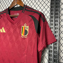 Camiseta Bélgica 24/25 Adidas - Vermelha Home