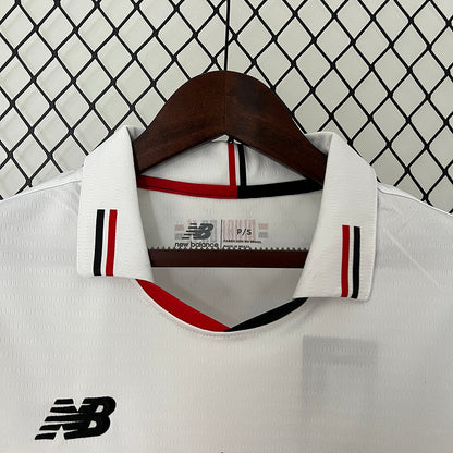 Camiseta Feminina do São Paulo Primera Equipación I 24/25 - Branco