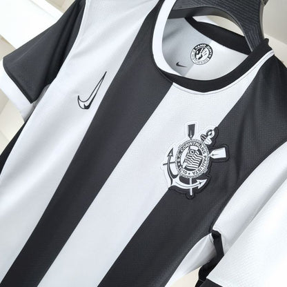 Camiseta Corinthians III 24/25 - Branco e Preto