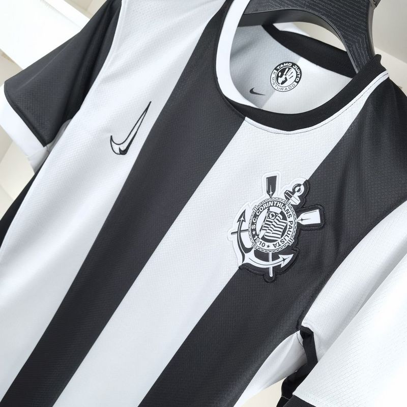 Camiseta Corinthians III 24/25 - Branco e Preto