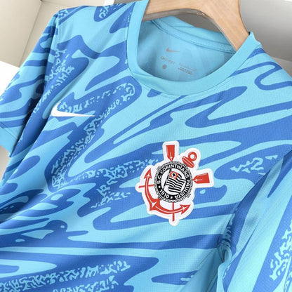 Camiseta Corinthians Goleiro 24/25 - Azul