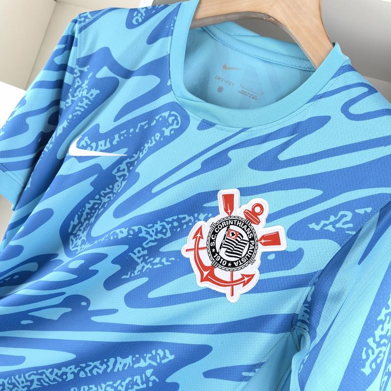 Camiseta Corinthians Goleiro 24/25 - Azul