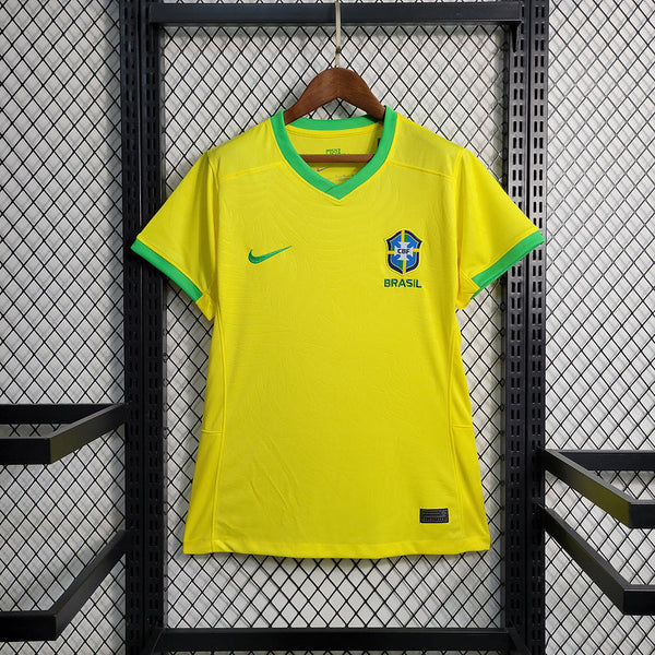 Jersey Seleção Brasil Feminino l 22/23 - Amarelo