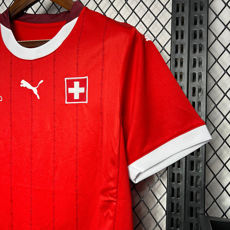 Camiseta Seleção da Suiça l - 24/25