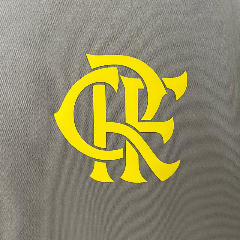Camiseta Flamengo Treino 24/25 Cinza