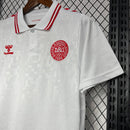 Camiseta Seleção Dinamarca 24/25 - Away - Branco