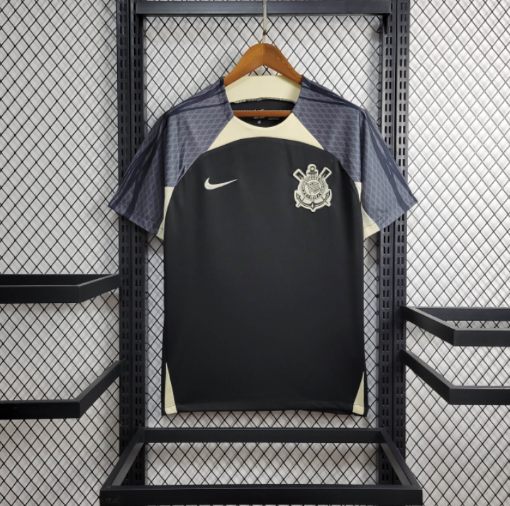 Camiseta 24/25 Corinthians Treino - Preto