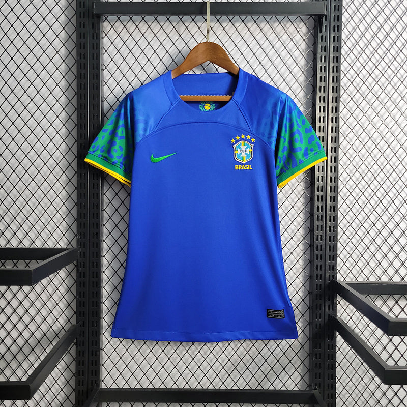 Jersey Seleção Brasil Feminino ll 22/23 - Azul