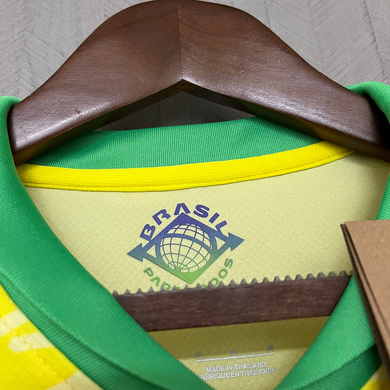 Jersey Feminina Seleção Brasil l 24/25 Nike - Amarelo