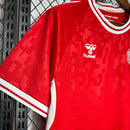Jersey Seleção Dinamarca 24/25 - Home - Vermelha