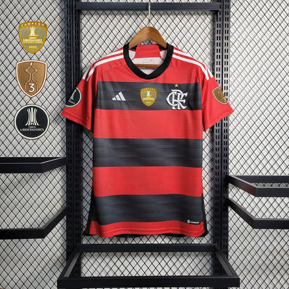 Camiseta Flamengo All Sponsors + Patches