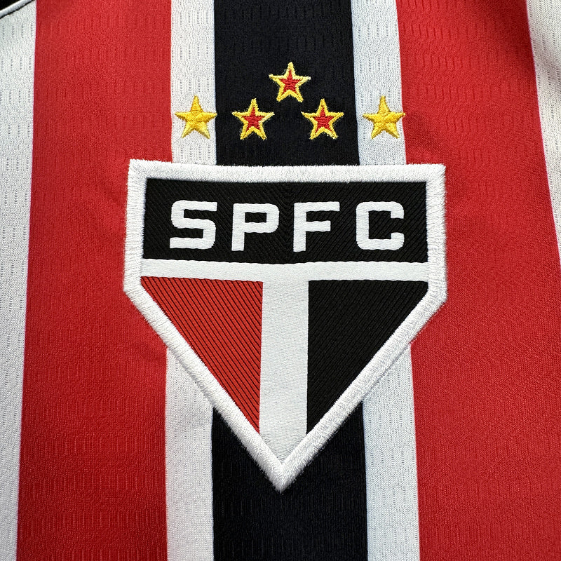 Camiseta Feminina do São Paulo Segunda Equipación II 24/25 - Listrada