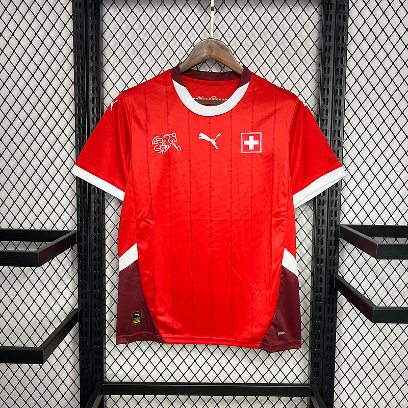 Camiseta Seleção da Suiça l - 24/25