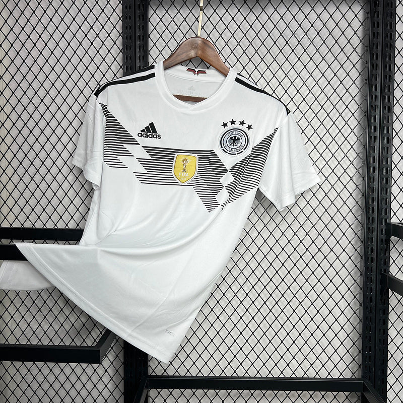 Camiseta Seleção Alemanha 2018 - Home - Retro