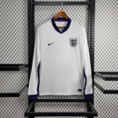 Camiseta 24∕25 Manga longa Seleção da Inglaterra Branco
