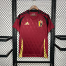 Camiseta Bélgica 24/25 Adidas - Vermelha Home
