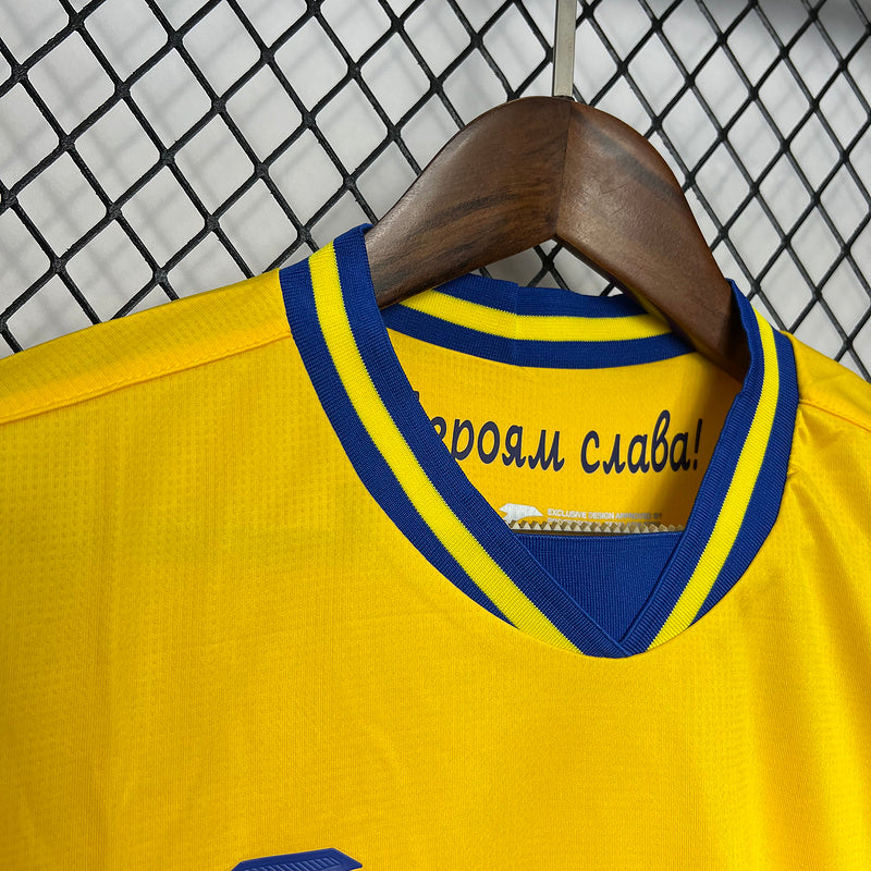 Camiseta Seleção da Ucrania l - 24/25