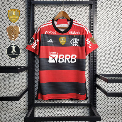 Camiseta Flamengo All Sponsors + Patches