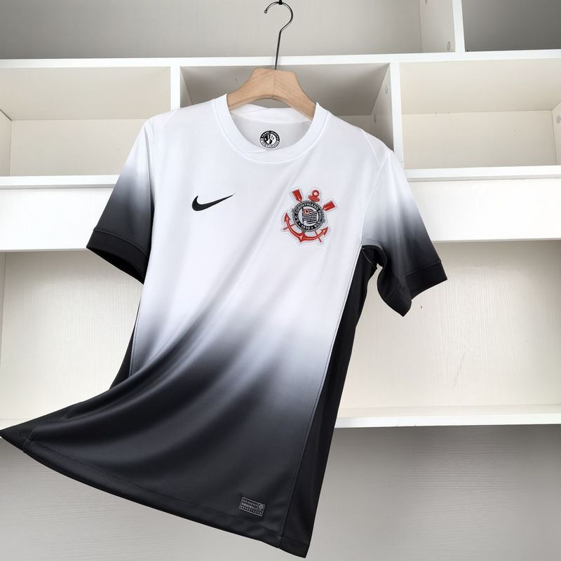 Camiseta do Corinthians I 24/25 - Preto e Branco