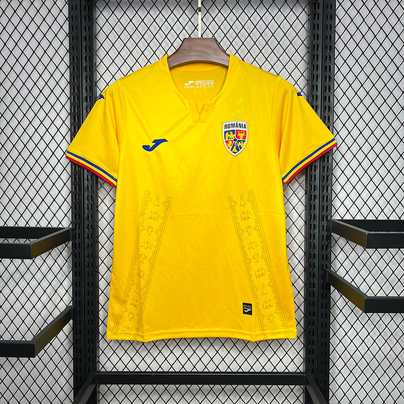 Jersey Seleção Romania l - 24/25 - Amarelo