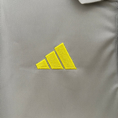 Camiseta Flamengo Treino 24/25 Cinza Polo