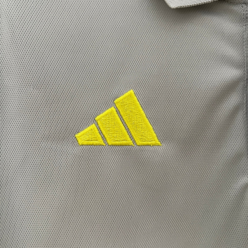 Camiseta Flamengo Treino 24/25 Cinza Polo