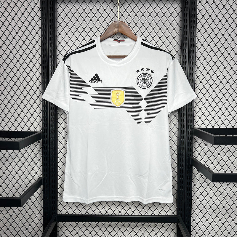 Camiseta Seleção Alemanha 2018 - Home - Retro