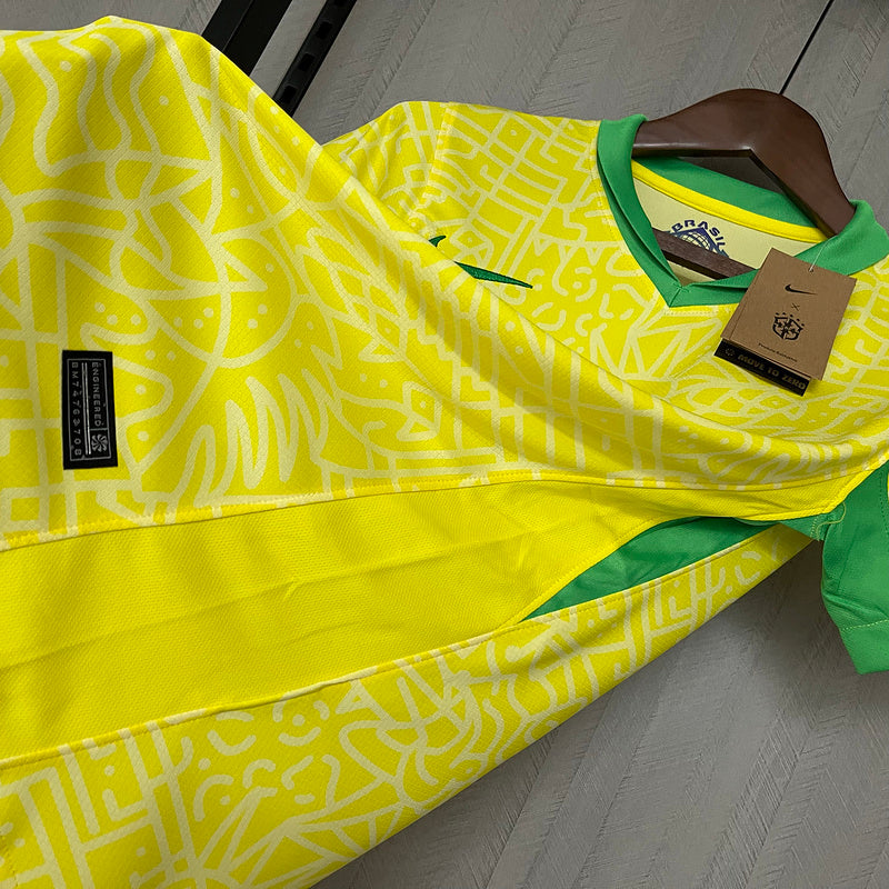 Jersey Feminina Seleção Brasil l 24/25 Nike - Amarelo