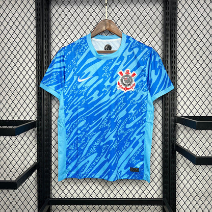 Camiseta 24/25 Corinthians Goleiro - Azul