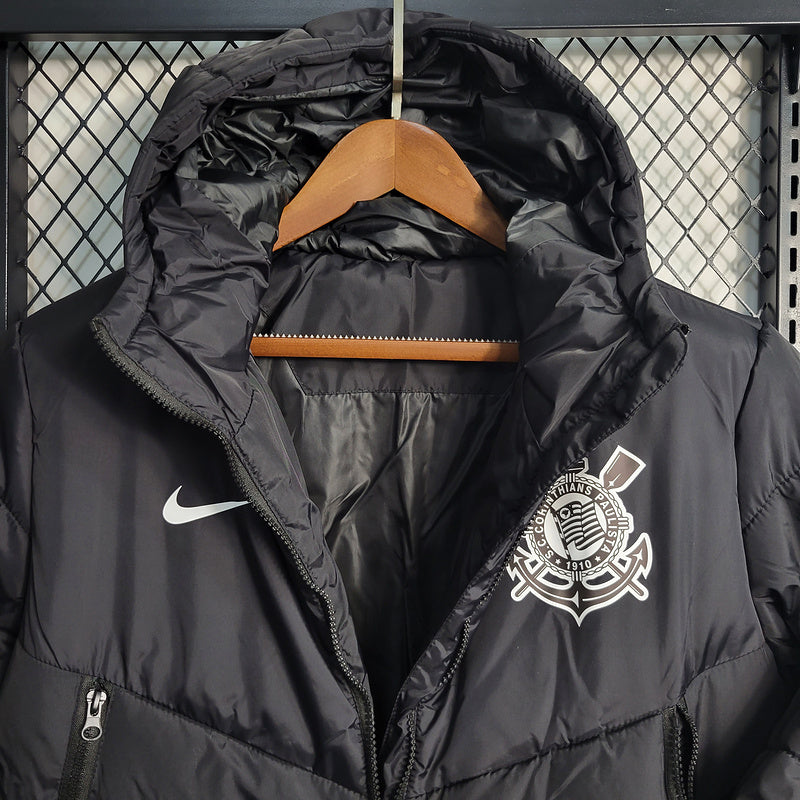 Puffer Chaqueta Corinthians- Preto