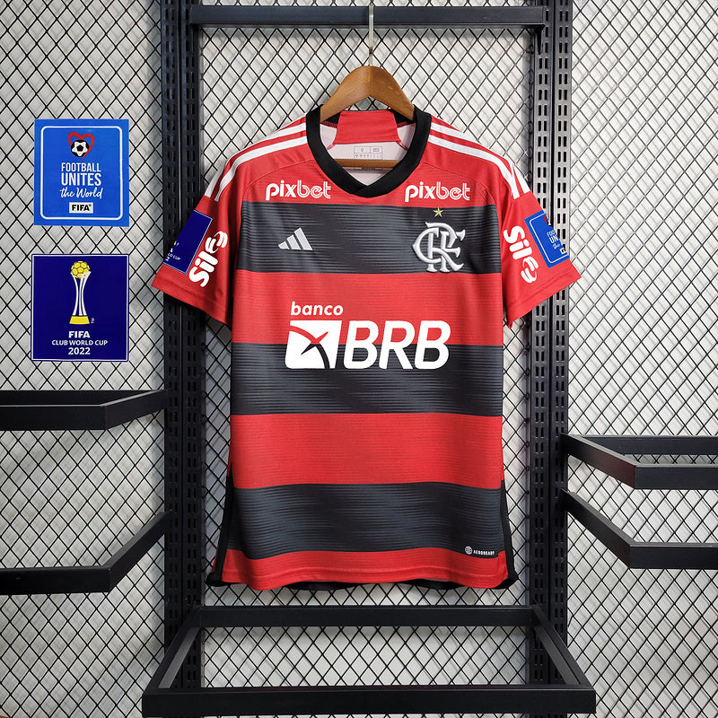 Camiseta Flamengo All Sponsors + Patches