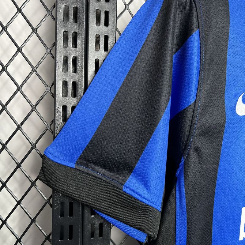 Camiseta Inter Milan I 24/25 - Azul e Preto