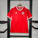 Jersey Seleção Dinamarca 24/25 - Home - Vermelha