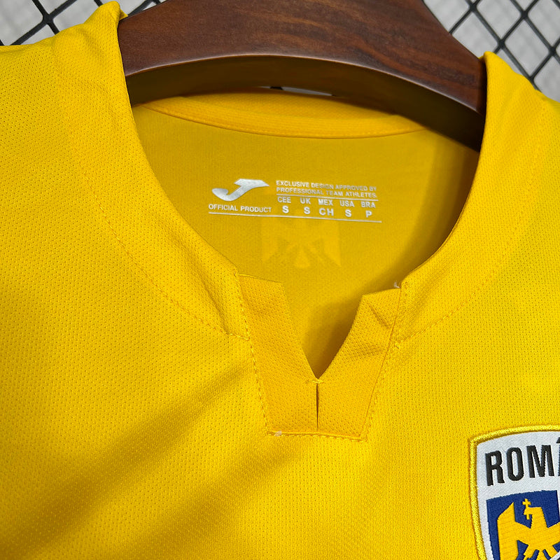 Jersey Seleção Romania l - 24/25 - Amarelo