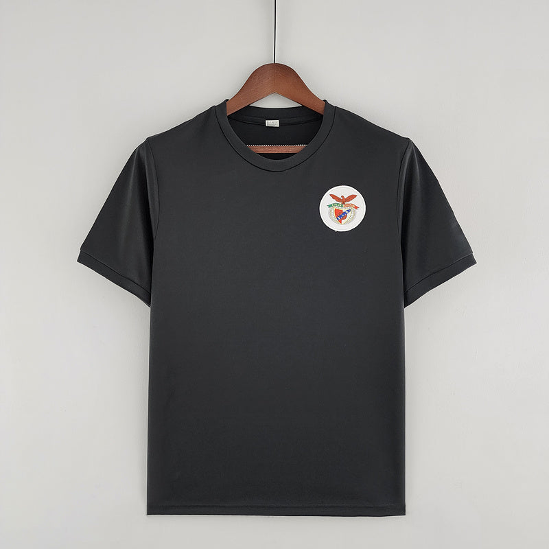 Camiseta Retro Benfica 73/74 - Preto