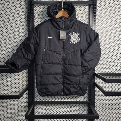 Puffer Chaqueta Corinthians- Preto