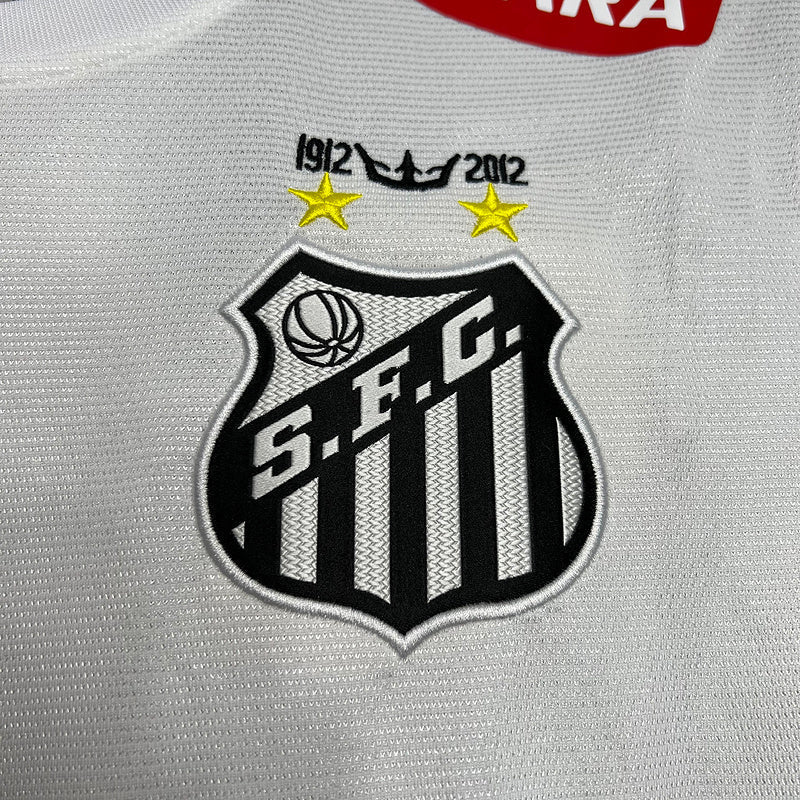 Camiseta do Santos Retro l - 2011/2012 - Branco