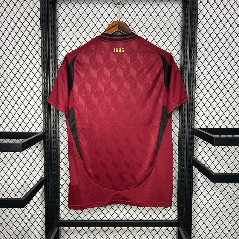 Camiseta Bélgica 24/25 Adidas - Vermelha Home