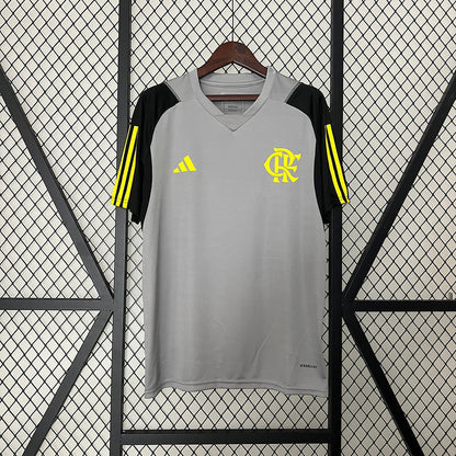 Camiseta Flamengo Treino 24/25 Cinza