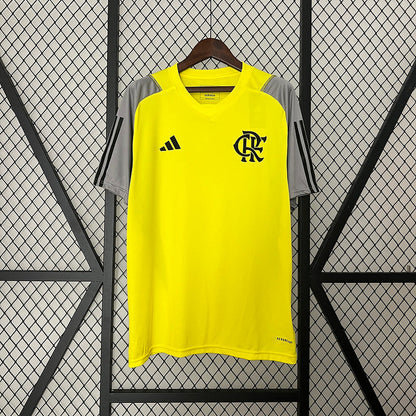 Camiseta Flamengo Treino 24/25 Amarelo