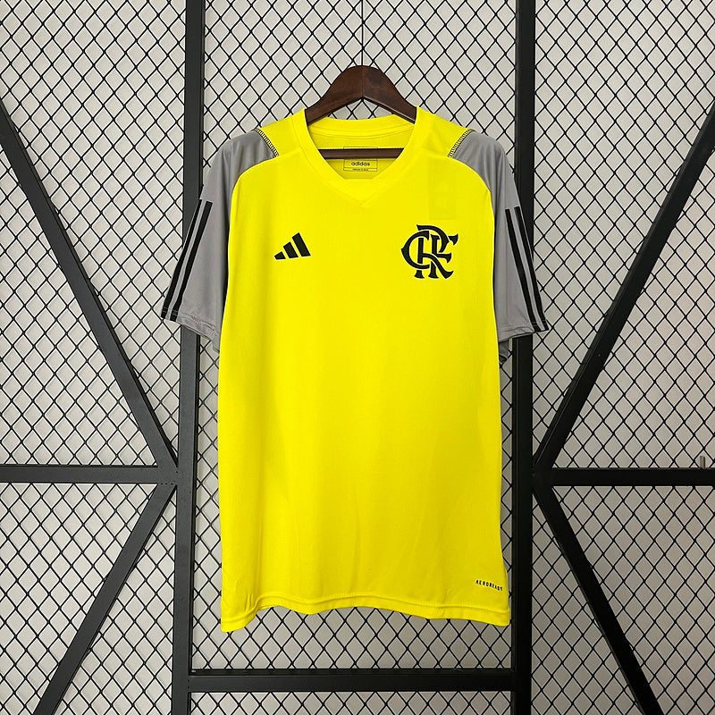 Camiseta Flamengo Treino 24/25 Amarelo