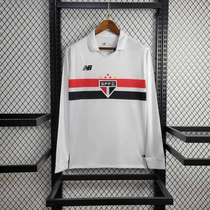 Camiseta 24∕25 Manga Larga São Paulo Branco
