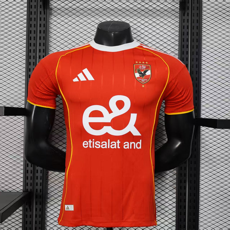 Camiseta Al Ahly 25/26 Versión Jugador Primera Equipación