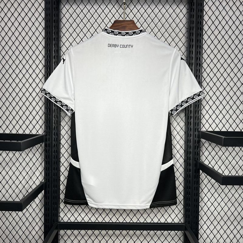Jersey do Derby County Fc l 24/25 Branco